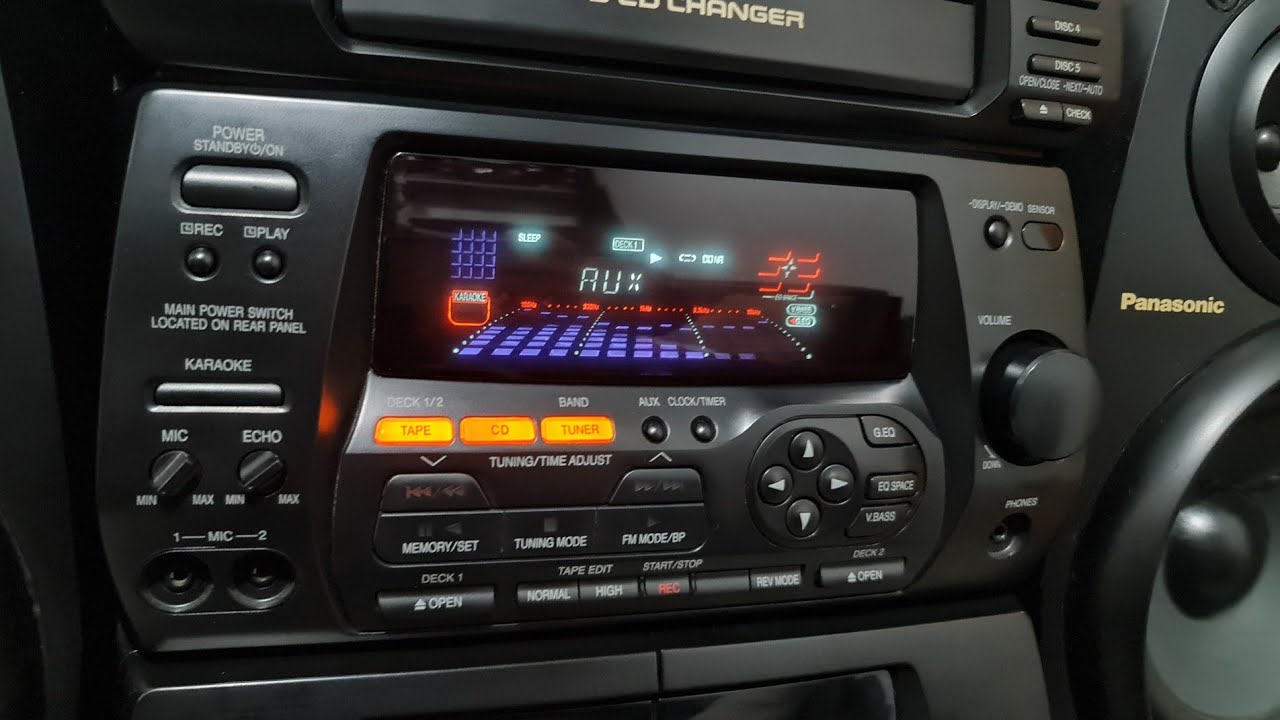 Panasonic SA-CH75 Tocando Dance! - YouTube