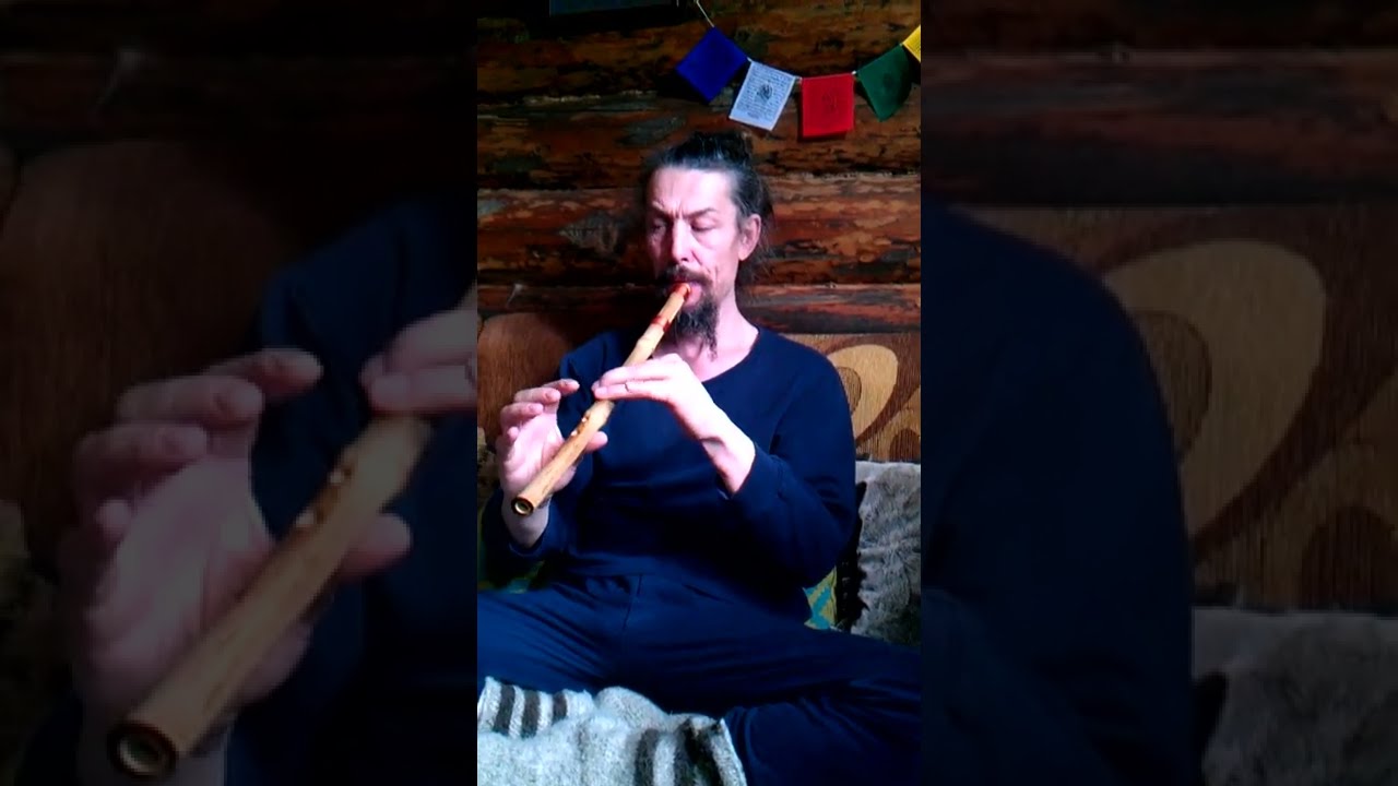 Бамбуковая флейта сяо средняя. Артикул 0113