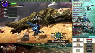 Monster Hunter Generations - Out of the Fry Pan Village Quest (Aerial SA)