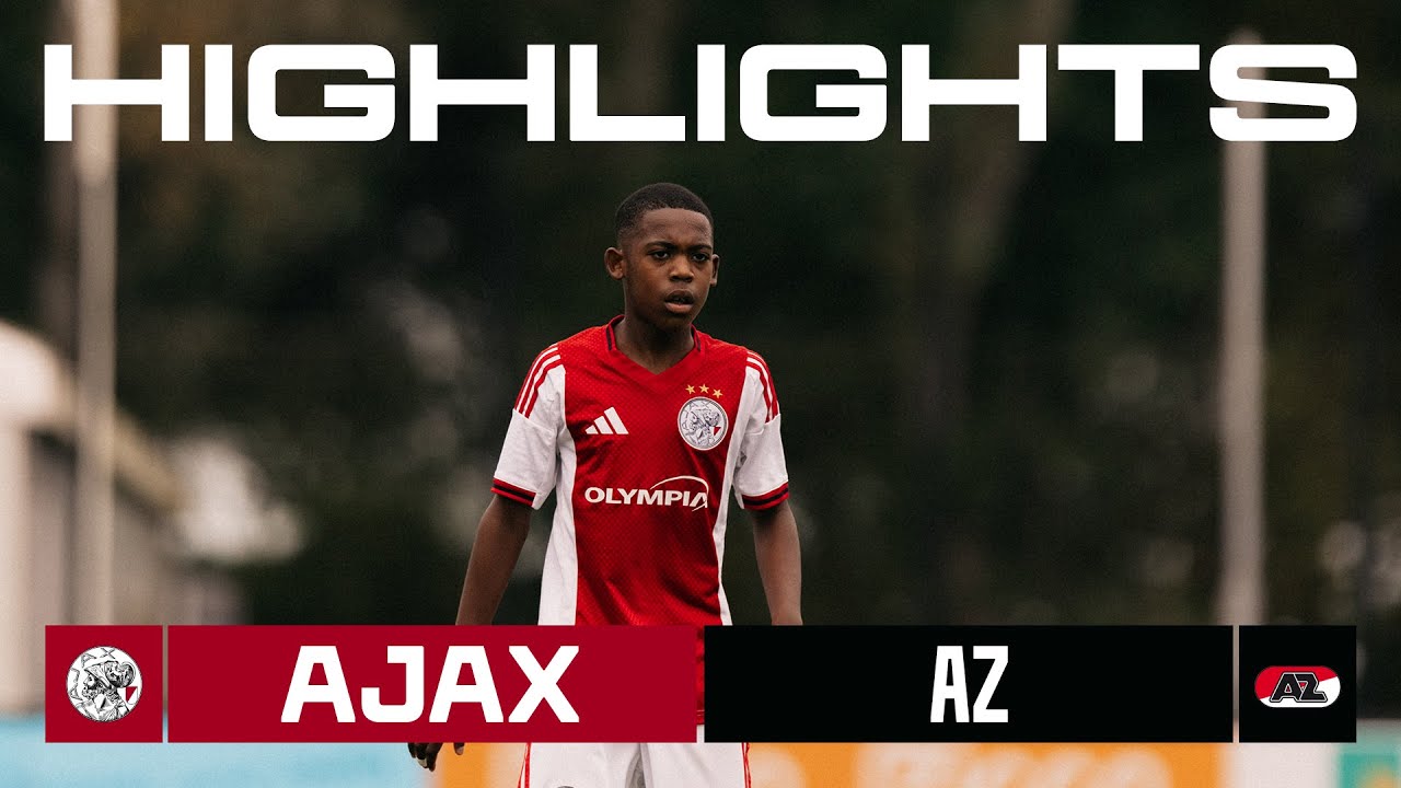 Ajax U14s score five goals past AZ! 😎 | Highlights | Cup