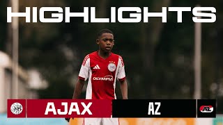 Ajax U14S Score Five Goals Past Az Highlights Cup