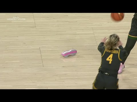 😂 SHOE COMES OFF & Fontleroy Has To Play In SOCK On Offense Then Defense! #21 Baylor vs #23 Oklahoma