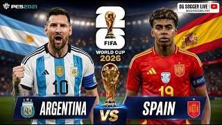 eFootball PES 21 Gameplay | World Cup 2026 Live Simulation