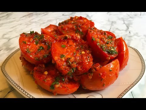 Видео рецепт Быстрые помидоры по-корейски