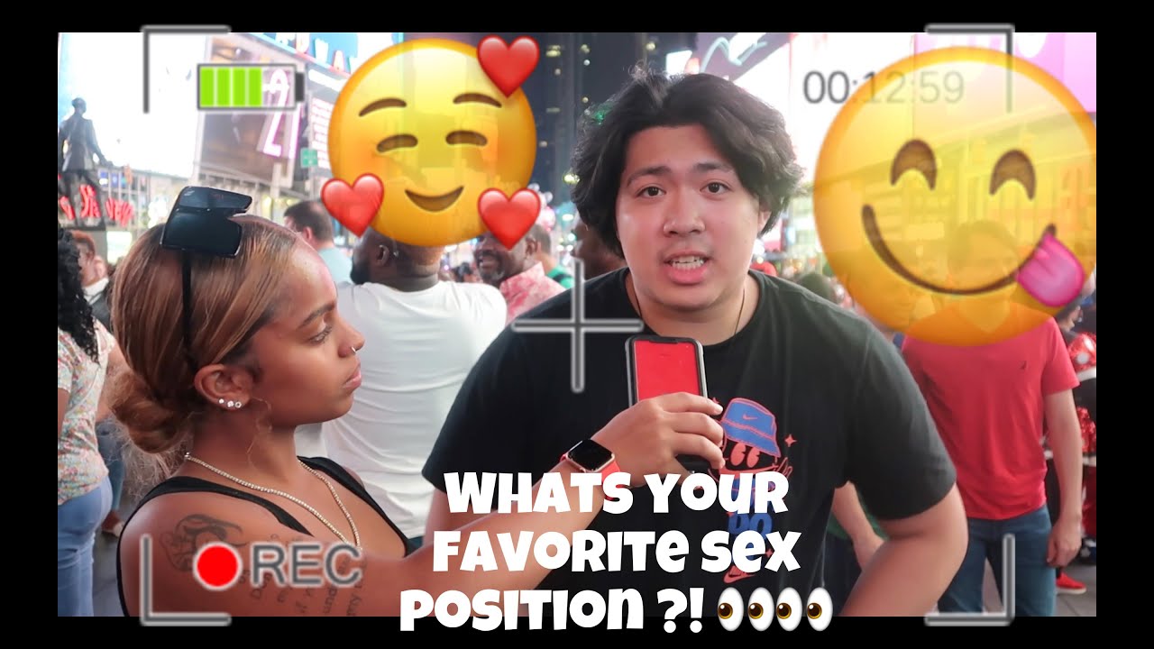 What Your Favorite Sex Position ? * Time Square Edition * - YouTube