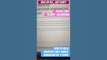 #promptengineering #ai #chatbot #business #skool #learncoding #kindergarten #stream #lit #snowflake