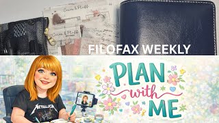 Filofax Weekly Plan With Me | Malden | Personal rings | Ring planner | PWM | DWM | Weekly planning