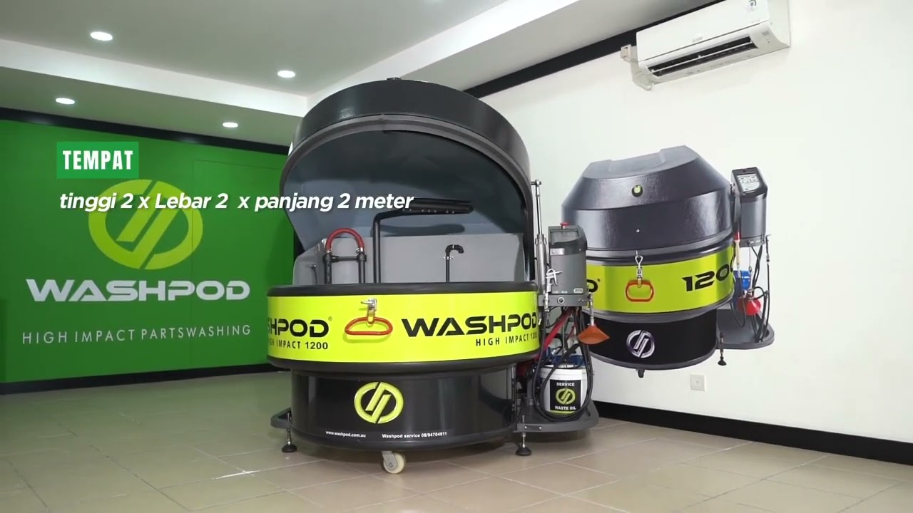 Washpod  High Impact Partswashing 1200