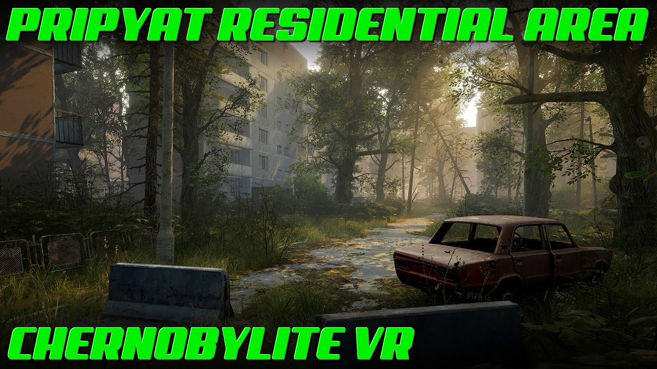 Chernobylite VR - Pripyat Residential Area | 4K Walk in Virtual Reality
