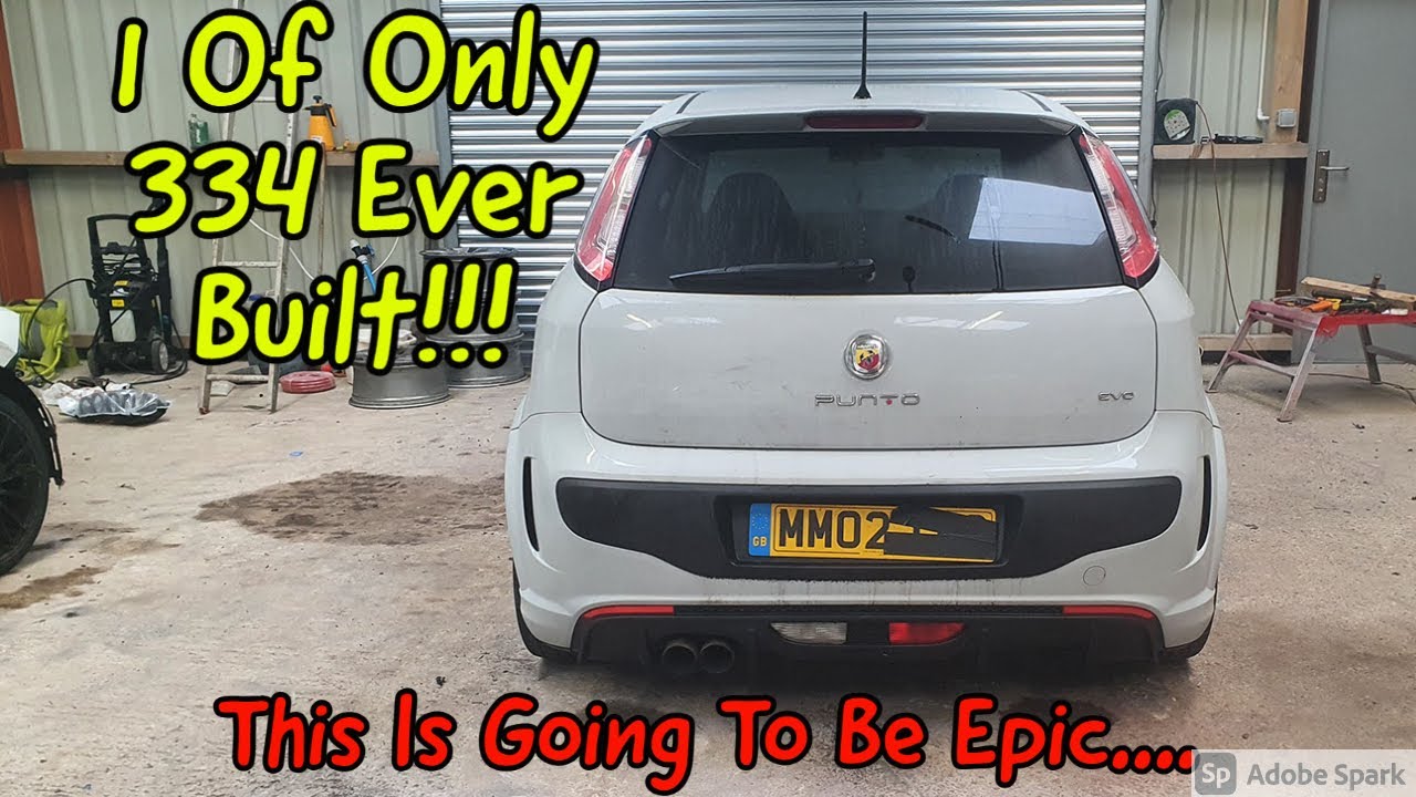 I Bought 1 Of Only 334 Abarth Punto Evo's Ever Built From Auction - Listed As A None Runner!!