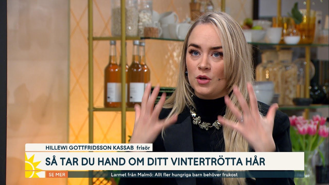 Här är knepen som räddar ditt vintertrötta hår | Nyhetsmorgon | TV4 & TV4 Play