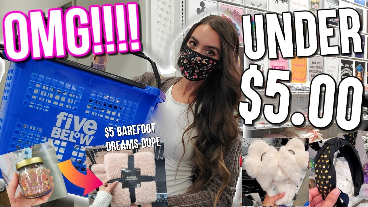 EVERYTHING IS UNDER $5?! INSANE FIVE BELOW SHOPPING SPREE!!! & FUN HAUL