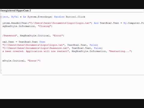 Visual Basic Security System Evolution