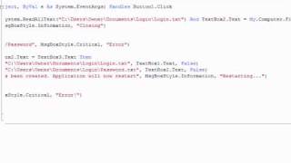 Visual Basic Security System Evolution