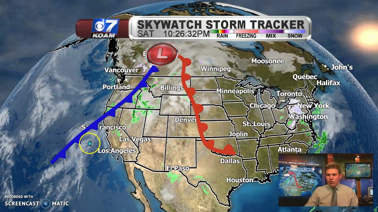 Saturday March 18th Update - Rain & T-Storms on the Way - YouTube