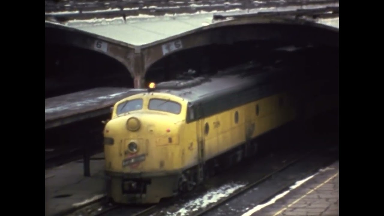 Chicago Rail Center 1970's Film No. 173 Color Sound Nick Muff