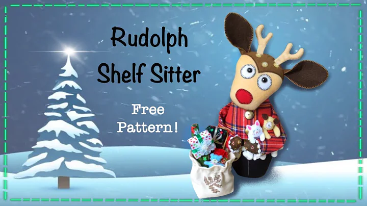 Sew Rudolph Reindeer || Christmas Sewing || Free P...