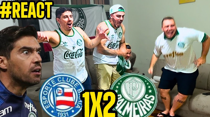 #REACT - BAHIA 1 X 2 PALMEIRAS - BRASILEIRÃO 2024