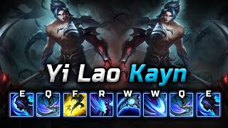  Yi Lao Rank 1 Kayn - God Level Kayn Plays S13