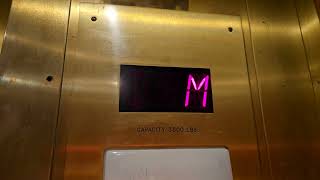 Moderinzed 1991 Dover Hydraulic Elevator at CSUN University Library East Wing Northridge, CA