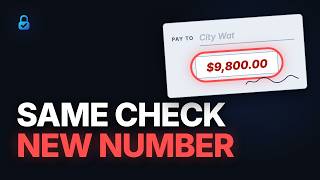 The Check Washing Scam: How a $200 Check Becomes $9,800