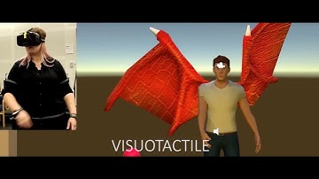 Extending Human Body with Virtual Wings
