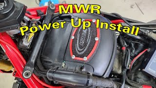 Ducati Hypermotard 821 Mods Part 9 - MWR Air Filter Power Up Kit Install #ducati #hypermotard