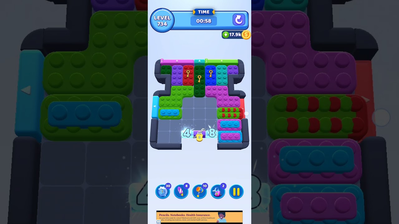 color block jam level 734