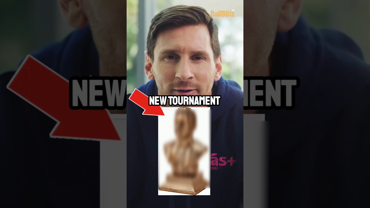Почему Месси отстранил «Мадрид» от своего нового турнира U16.🤣🏆 (Трофей💀)