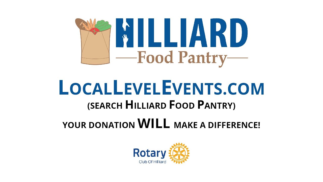 Hilliard Food Pantry / Rotary Club of Hilliard Fundraiser April 2020