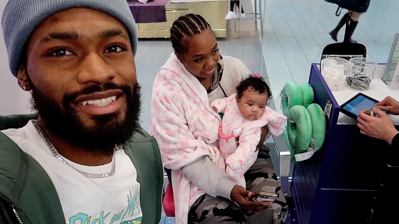 JADAINA'S FIRST PIERCING🥹😩💕