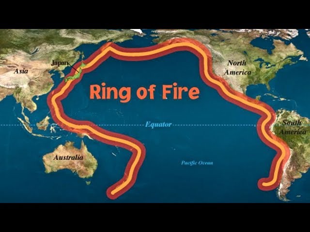 What is the Pacific Ring of Fire | The facts, causes and countries affected  | Ring of Fire - YouTube