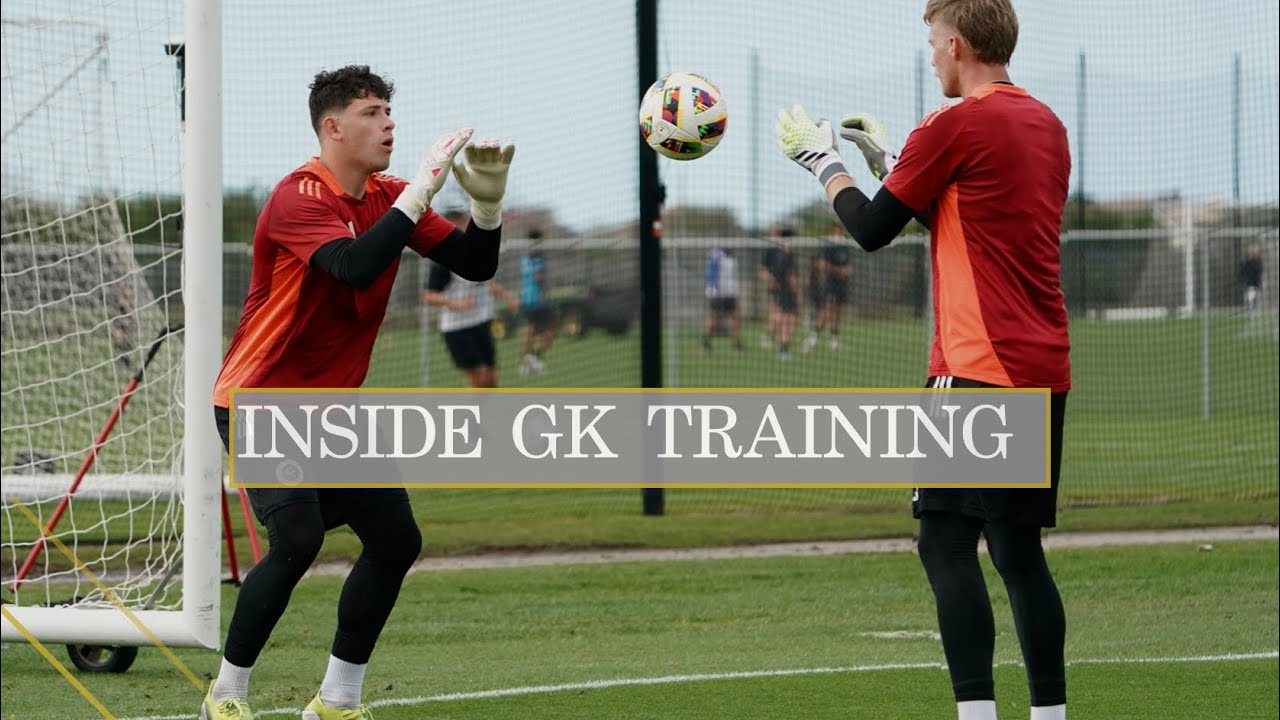 Goalkeeper Training Inside Training (Find 6 + Angles) YouTube