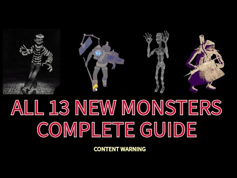 Content Warning Complete Guide - All 13 NEW Monsters Explained