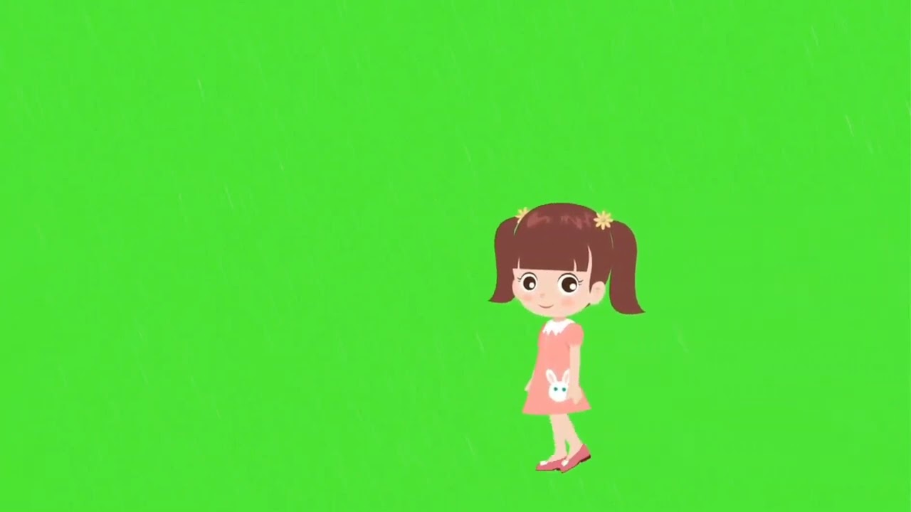 Green Screen Cartoon Character Animation Video On YouTube 