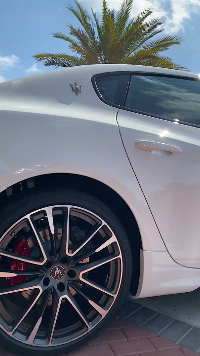 2023 Maserati Quattroporte Trofeo In Bianco 🤍