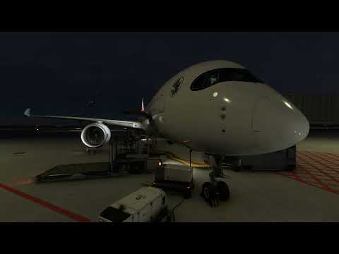 A350 AIRFRANCE avec météo réelle et trafic entre Helsinki et Paris Charles de Gaulle EFHK LFPGP GSX