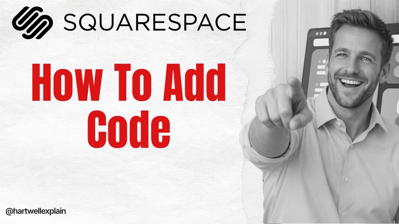 How To Add Code To A Squarespace Website (Code Block Tutorial) - YouTube