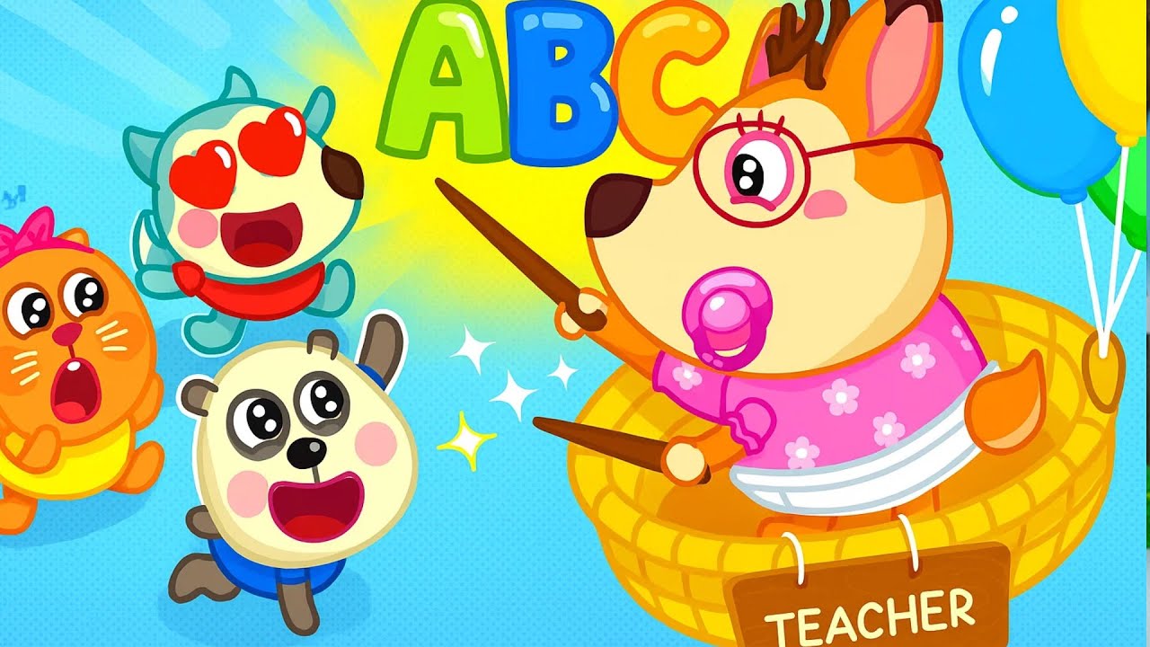 Bebé maestro🌈Aprenda a deletrear con los niños❤️Wolfoo en Español