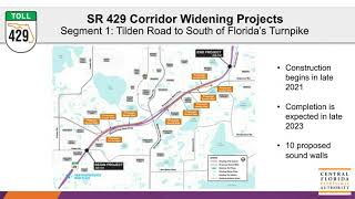 CFX SR 429 VPM Recording - January 20, 2021