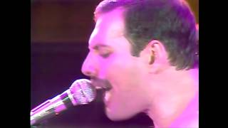 Queen live at Wembley 1986 HD friends will be friends we are the champions god save the queen