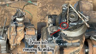 Removing broken bolts for BMW Dump |No welding no one will tell you @nyendetapsandDiesWorkshop