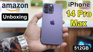 iphone 14 pro max deep purple unboxing | deep purple iphone 14 pro max unboxing 512GB