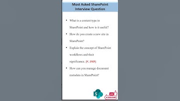 SharePoint Interview Questions you may face