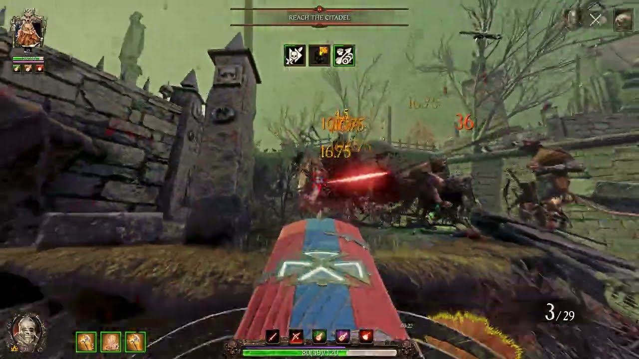 (Vermintide 2) True Duo -Garden of Morr - Cataclysm 2 - Bounty hunter/Slayer