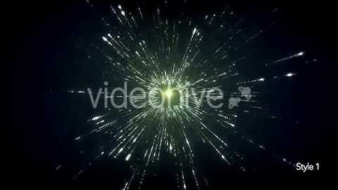After Effects project - Futuristic Particle Explosion