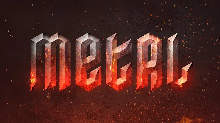 Master the Art of Molten Metal Text Effects in Photoshop!