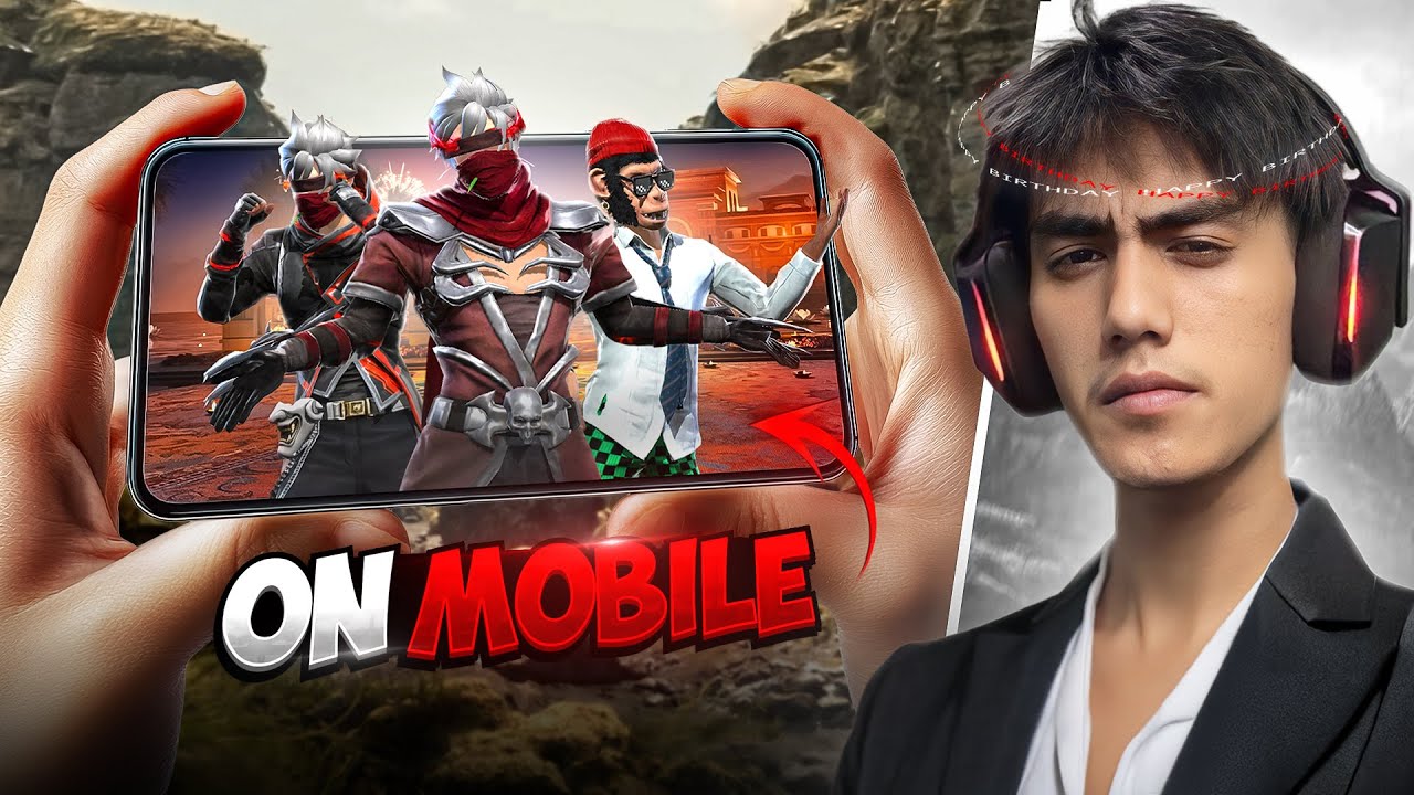 Mobile Gameplay🔥Solo vs Squad