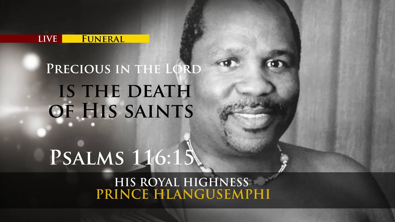 The State Funeral for Chief Officer in the Ministry of Defence Prince Hlangusemphi || 07-05-2022