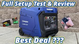 Westinghouse igen 4500 Review Setup Test Inverter Generator screenshot 1